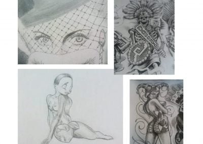 Mes dessins au crayon